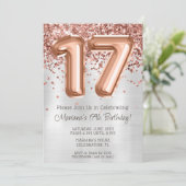 バラ金ゴールドシルバー17thバースデーパーティーへの招待 招待状 (スタンド正面)