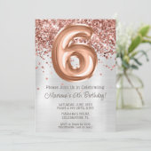 バラ金ゴールドシルバー6thバースデーパーティーへの招待 招待状 (スタンド正面)