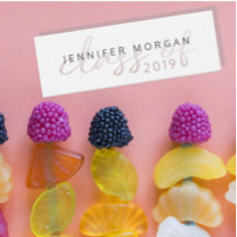 バラ金ゴールドスお洒落クリプト |卒業名カード