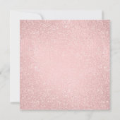 バラ金ゴールドスウィート16エレガントフラワーズ&グリッター 招待状