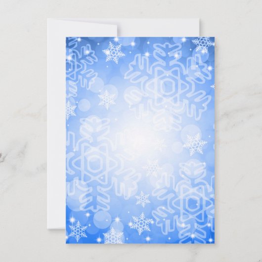 バラ金ゴールドスウィート16誕生日ウィンタースパークレス セーブザデート (裏面)