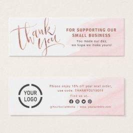 バラ金ゴールドスクリプトおよびロゴ感謝していビジネスの挿入