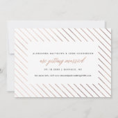 バラ金ゴールドスクリプトフォトフォイルに日付をフェイク保存 セーブザデート (裏面)