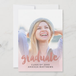 バラ金ゴールドスクリプトフォト卒業のお知らせ 案内状