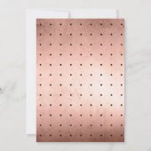 バラ金ゴールドスクリプトフォト卒業のお知らせ 案内状 (裏面)