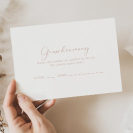 バラ金ゴールドスタイリッシュアイドル推測数ゲームカード 名刺