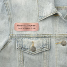 バラ金ゴールドスタッフ従業員名タグ