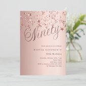 バラ金ゴールドスター台本90歳の誕生日 招待状 (スタンド正面)