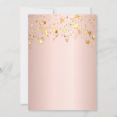 バラ金ゴールドスター60th誕生日 招待状 (裏面)