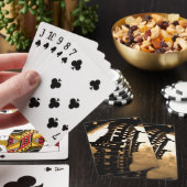 バラ金ゴールドスチームパンククラシックトランプ トランプ (インサイチュ)