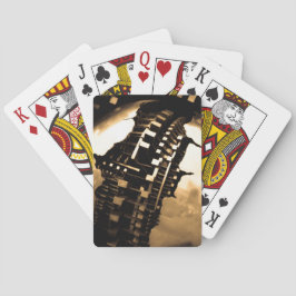 バラ金ゴールドスチームパンククラシックトランプ トランプ