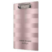 バラ金ゴールドストライプ型 クリップボード (左)