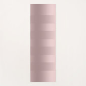 バラ金ゴールドストライプ型 ヨガマット (正面)