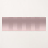 バラ金ゴールドストライプ型 ヨガマット (正面(横))