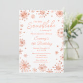 バラ金ゴールドスノーフレークスバースデーパーティー 招待状 (スタンド正面)