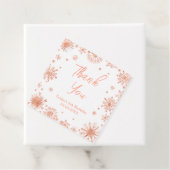 バラ金ゴールドスノーフレーク誕生日サンキューユー フェイバータグ (インサイチュ)