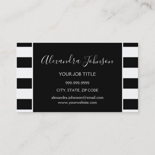 バラ金ゴールドスパークリーグリッターモダンマイクロブレイディング 名刺 (裏面)