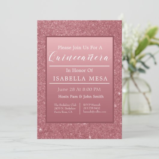 バラ金ゴールドスパークルキンセアニェラパーティー 招待状 (スタンド正面)