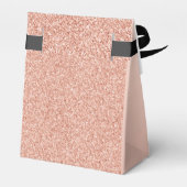 バラ金ゴールドスパークルグリッタードリップ誕生日ギフトボックス フェイバーボックス (裏面サイド)