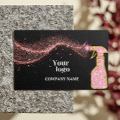 バラ金ゴールドスプレークリーナーインストラグラムQrコード 名刺