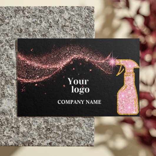 バラ金ゴールドスプレークリーナーインストラグラムQrコード 名刺