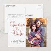 バラ金ゴールドス結婚クリプトの延期日変更 ポストカード (正面/裏面)