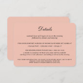 バラ金ゴールドス結婚テラス エンクロージャーカード (正面/裏面)