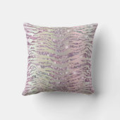 *~*バラ金ゴールドタイガーダイヤモンドグリッターアニマルプリント クッション (裏面)