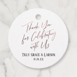 バラ金ゴールドタイプお祝世話になっております フェイバータグ