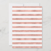 バラ金ゴールドタッセル卒業カード 招待状 (裏面)