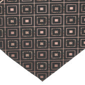 バラ金ゴールドダイヤモンドオンブラック ショートテーブルランナー (コーナー)