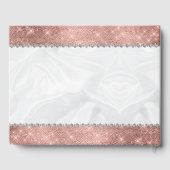 バラ金ゴールドダイヤモンドスパークルグラムキンセアニェラ ゲストブック (裏面)