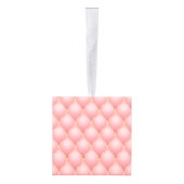 バラ金ゴールドダイヤモンドタフテッドキューブクリスマスオーナメント キューブオーナメント (右)