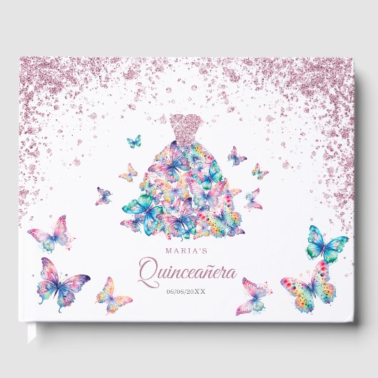 バラ金ゴールドチョイきらめくズガウンキンセアニェラ ゲストブック (正面)