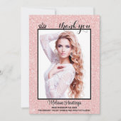 バラ金ゴールドツキシードページェントサンキューカード サンキューカード (正面)