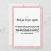 バラ金ゴールドツキシードページェントサンキューカード サンキューカード (裏面)