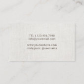 バラ金ゴールドツリーリエレガントネン 名刺 (裏面)