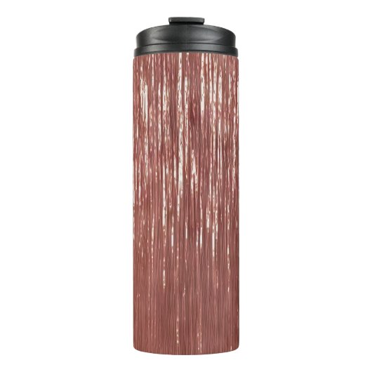 バラ金ゴールドティンセルストライプ タンブラー (正面)