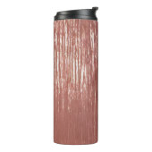 バラ金ゴールドティンセルストライプ タンブラー (回転左)