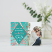 バラ金ゴールドティール(緑がかった色)グリーンマーブルダイヤモンドデ救ーター 案内ポストカード (スタンド正面)