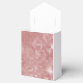 バラ金ゴールドテクスチャパーティーゲストギフトデコレーション フェイバーボックス (オープン)