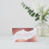 バラ金ゴールドディップマーブル | 名刺 (スタンド正面)