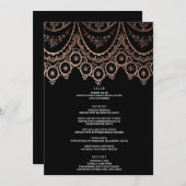 バラ金ゴールドデリケート結婚レースのメニュー メニュー (正面/裏面)