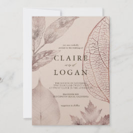 バラ金ゴールドデリテ離れィブルピンクベージュ結婚ズ 招待状