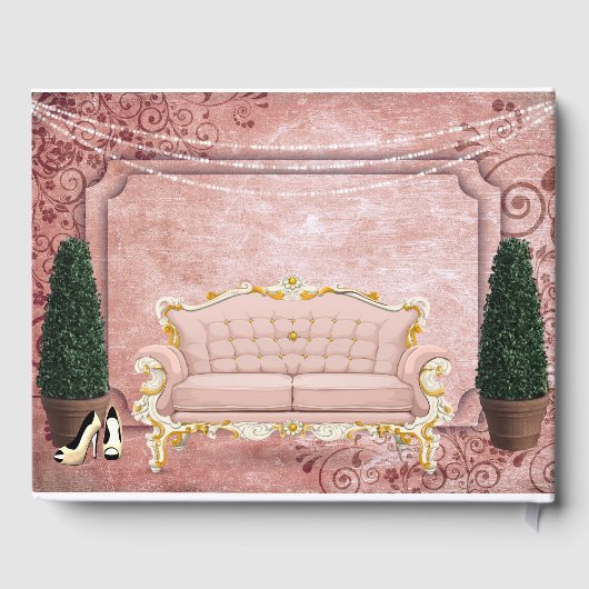 バラ金ゴールドトピアリーガーデンSweet sixteen誕生日 ゲストブック (裏面)