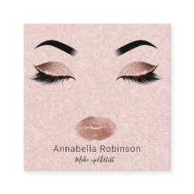 バラ金ゴールドトレンディーメイクアップアーティスト顔