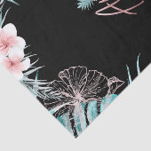 バラ金ゴールドトロピカルパイナップル植物性アロハルアウ（ハワイ式宴会） 薄葉紙 (詳細)