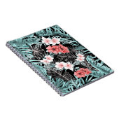 バラ金ゴールドトロピカルボタニカルアイランドパラダイスシック ノートブック (右側)