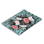 バラ金ゴールドトロピカルボタニカルアイランドパラダイスシック ノートブック (左側)