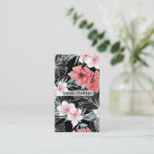 バラ金ゴールドトロピカルボタニカルアイランドパラダイスシック 名刺 (スタンド正面)